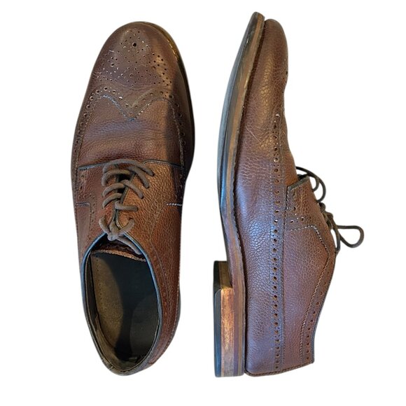 Cole Haan Brown Leather Oxford-Style Loafers Men’s Size 11M Classic Dress Shoes - Picture 1 of 8